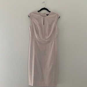 Ann Taylor Linen Sheath Dress